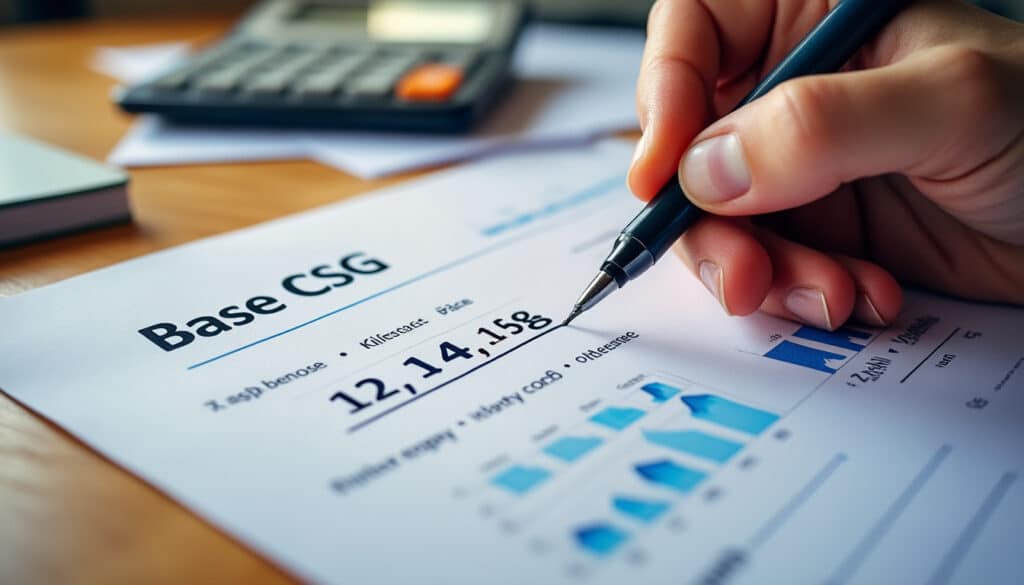 Base de la CSG sur la fiche de paie : comprendre et calculer