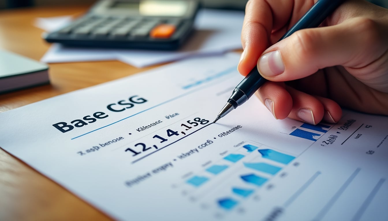 Base de la CSG sur la fiche de paie : comprendre et calculer