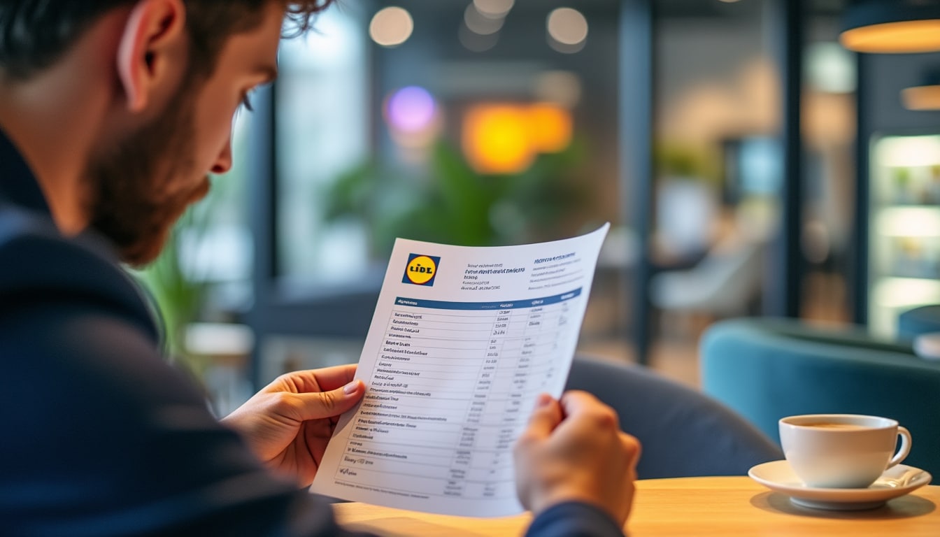 Illustration: Comprendre le rôle et les éléments clés de la fiche de paie chez Lidl